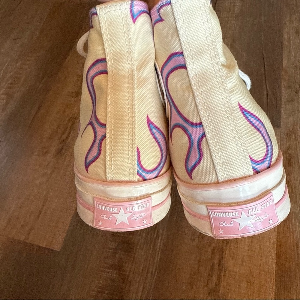 Converse x Golfwang Chuck 70 Hi "Pink Flames" sneakers - Picture 7 of 10